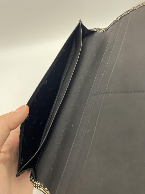 Japanese Koshu Inden Wallet with Hexagonal Motif … - image 4