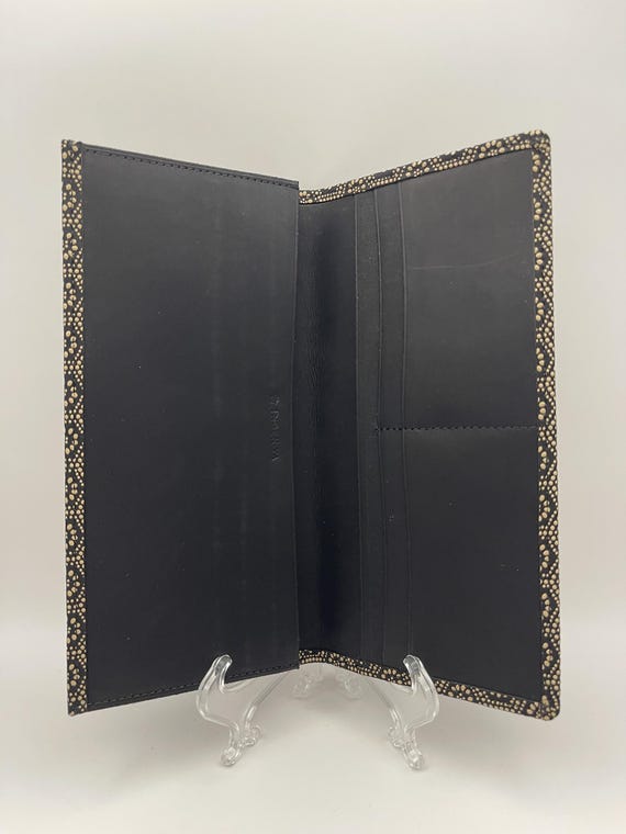 Japanese Koshu Inden Wallet with Hexagonal Motif … - image 3