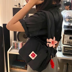 Luella - Anonimite in Pitch Black | shoulder bag puffer puffy bag