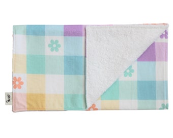 Rainbow Daisy | Burp Cloth | LGBT Baby Shower Gift