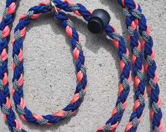 Guia de paracord personalizada para cães