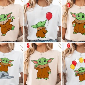 Baby Yoda Disney Shirts, Star Wars Shirt, Family Shirts, Disney youth shirts, Disney Crop Top, Disney Travel AYCF13 image 6