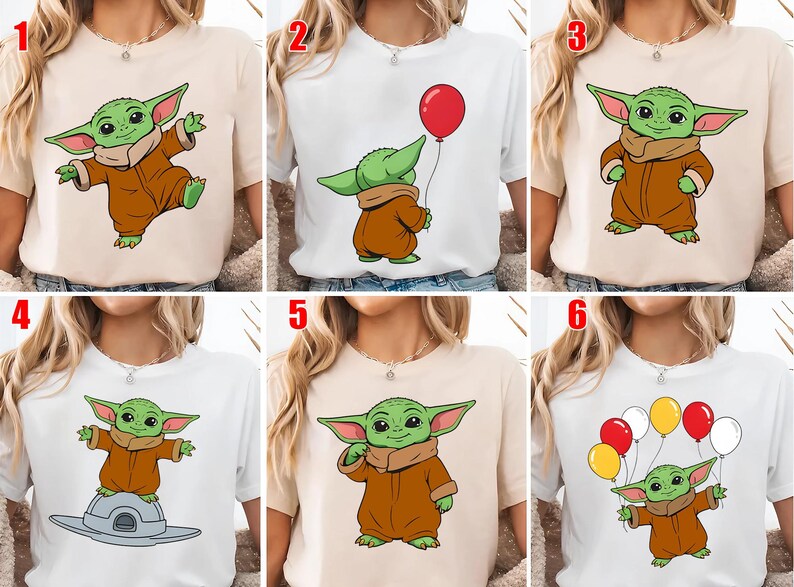 Baby Yoda Disney Shirts, Star Wars Shirt, Family Shirts, Disney youth shirts, Disney Crop Top, Disney Travel AYCF13 image 6
