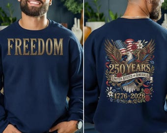 Sudadera conmemorativa del 250 aniversario de Estados Unidos, sudadera patriótica del Día de la Independencia, camiseta vintage de fuegos artificiales del 4 de julio SMTW27-SU