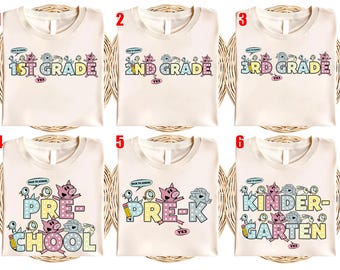 Elephant Piggie Back To School Shirt/1st Grade Teacher Tee/Mo Willems Book Character Classroom Gift/Elephant & Piggie School Shirt OHT421