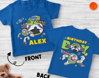 Buzz Lightyear Custom Birthday Shirt, Toy Story Birthday Girl Shirt,Disney Toy Story Kinds Birthday Shirt,Disney Birthday Party shirt UNYJ16