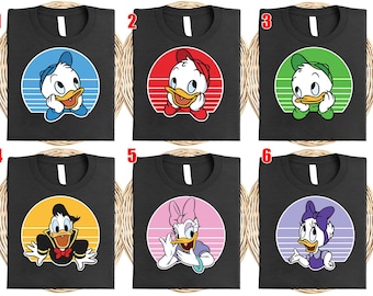 Disney DuckTales Huey Dewey & Louie Duck Costume Shirt, Disney Vacation Shirt, Disneyworld Christmas Matching UOWX17