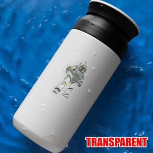 Pegatina de Peeker de Disney Toy Story Star Wars Galaxy's Edge Que la Fuerza te acompañe, pegatina de cosplay de Woody Jessie Lightyear de Star Wars UOWA11 imagen 10