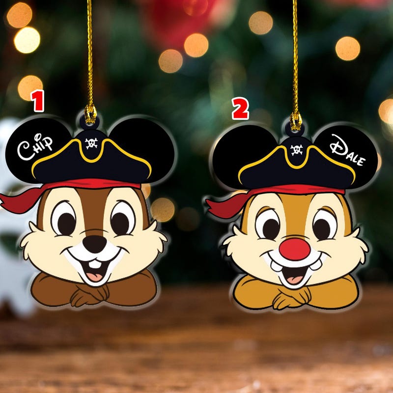 2025 Chip N Dale Ornament Etsy