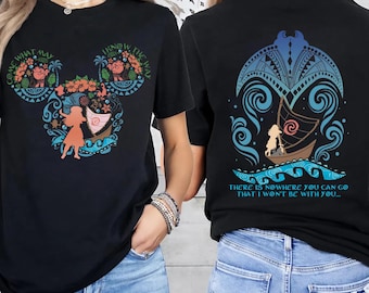 Come What May I Know The Way Shirt, Disney Moana Tee, Disney Adventure Shirt, WDW Trip, Mickey Mouse Ears Moana T-Shirt SLXW03