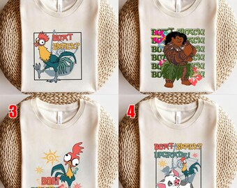 Boat Snack Disney Moana Hei Hei Shirt, Disney Princess Moana Maui Pua Hei Hei I'm Here For The Snacks, WDW Disneyland Family Vacation KDPL26