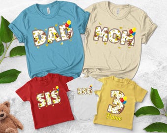 Curious George Shirt, Custom Curious George Boy Tee, Curious George Family Group Shirt, Custom Birthday Matching Shirt UNVI23