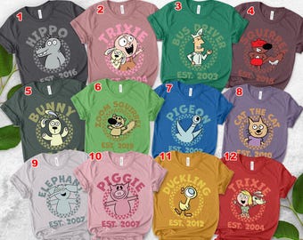 Book Characters Elephant Piggie Pigeon Teacher Shirt, Piggie Kindergarten Teacher, Back To School, Funny Elephant Piggie Pigeon Shirt SLXE01