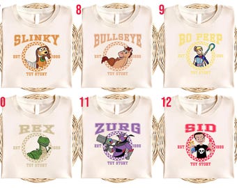 Disney Toy Story Trip Shirt, Pixar Toy Story Shirt, Slinky Dog Woody Trip Shirt, Toy Story Matching Shirt,Disneyland Toy Story Family UNXD13