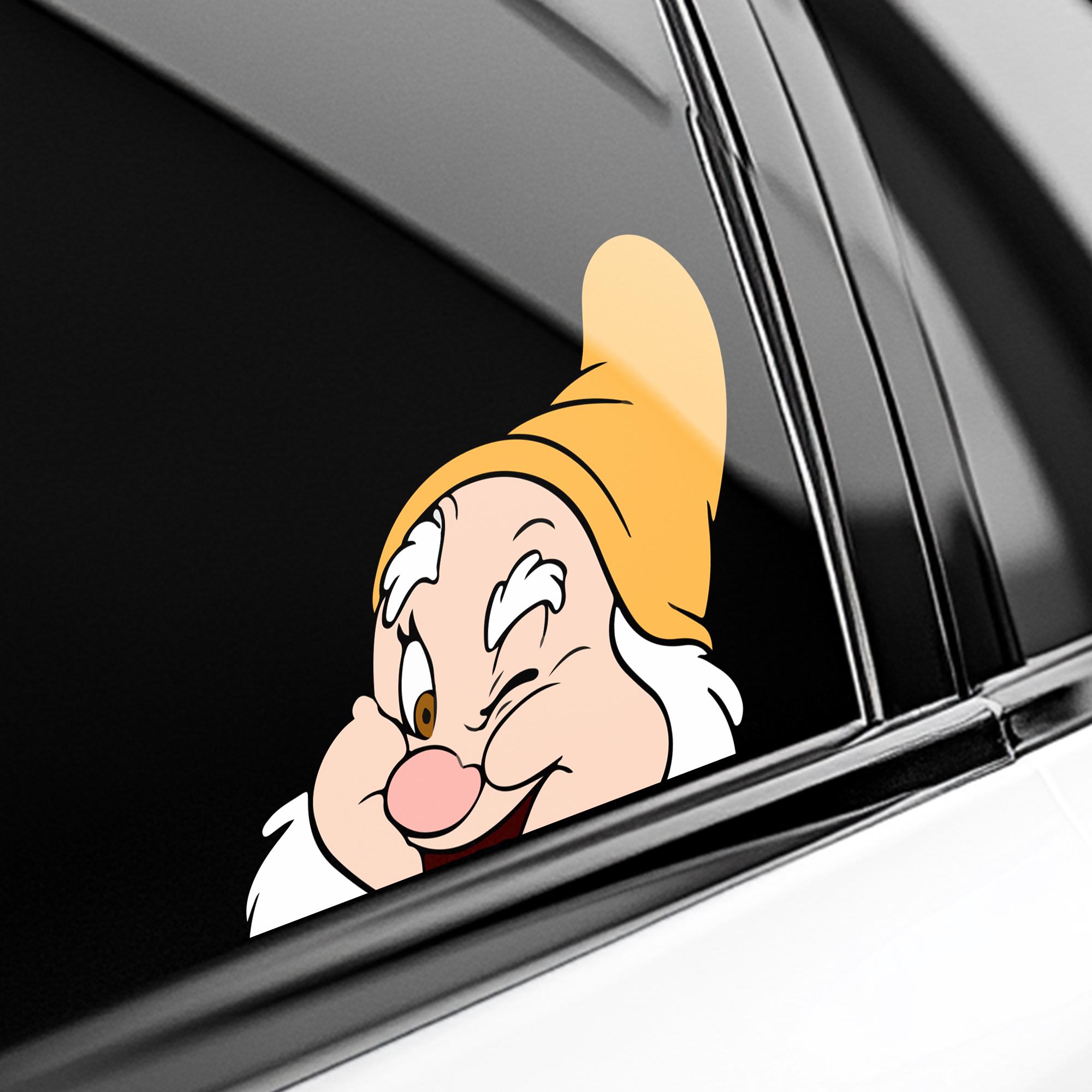 "We Are Never Too Old For Grumpy Dwarf" Car Windshield Sun Shade – Multicolor