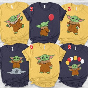 Baby Yoda Disney Shirts, Star Wars Shirt, Family Shirts, Disney youth shirts, Disney Crop Top, Disney Travel AYCF13 image 2