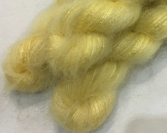 VISION 20g Super Kid Mohair/Mulberry Silk mix Lace Weight Yarn colour - Sand