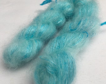 VISION 20g Super Kid Mohair/Mulberry Silk mix Lace Weight Yarn colour - Aqua