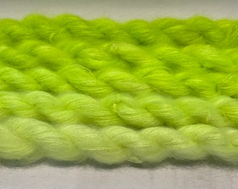 Super Kid Mohair/Mulberry Silk LIMECHELLO 50g Gradient 5 x 10g  Lace Weight Yarn