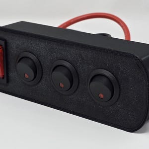 1999-2004 Ford F-250 F-350 Voorbedraad 2/3 Cubby Accessoire 3 schakelpaneel