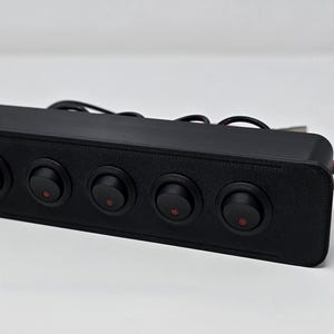 1999-2003 Ford F-250 F-350 voorbedrade Cubby-accessoire van volledige grootte 5 schakelpaneel