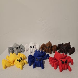 3D-geprinte schattige gelede springspin