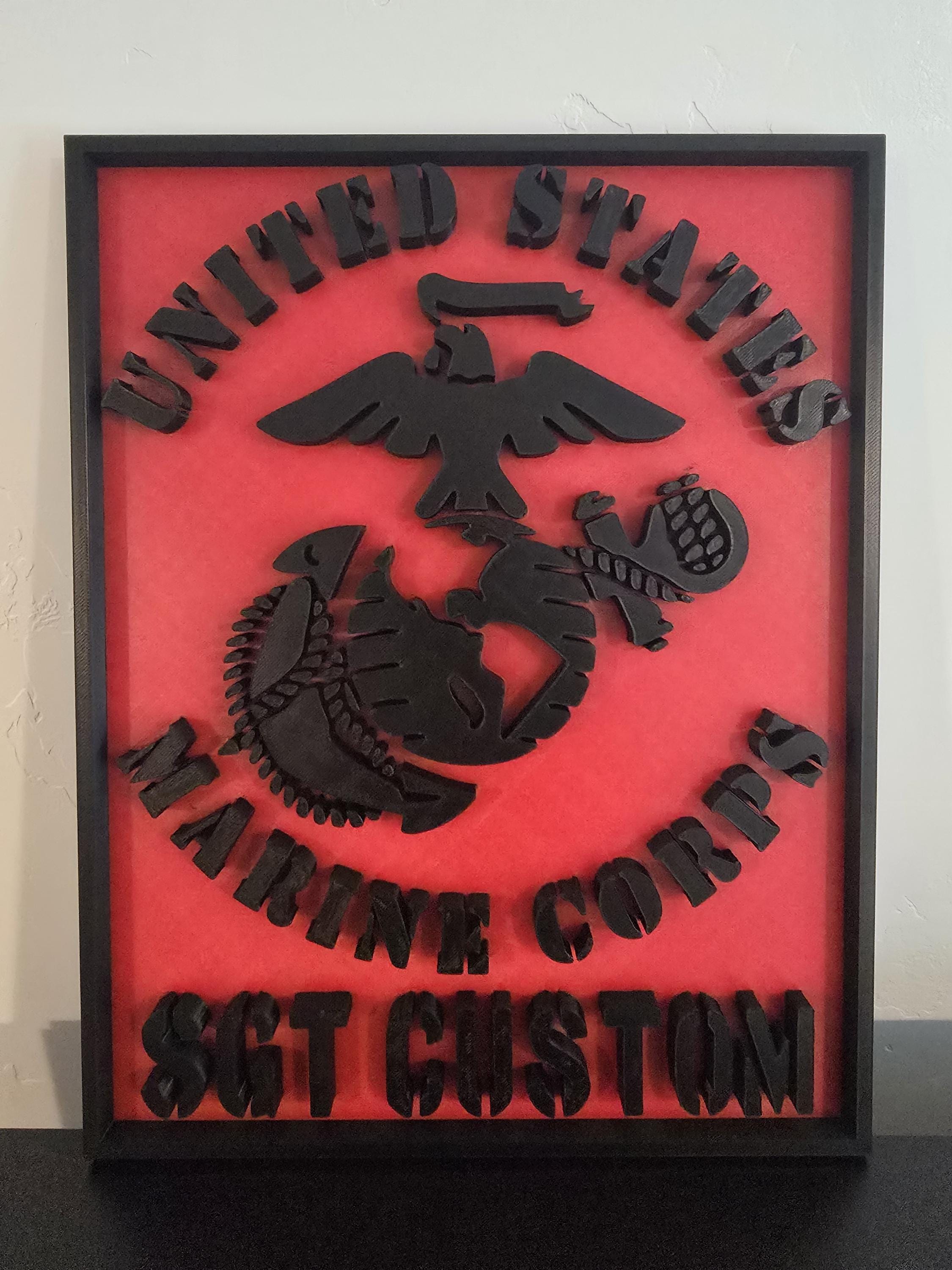 Marine corps plaques - Etsy 日本
