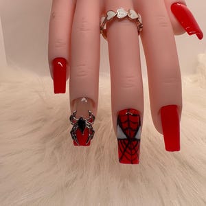 Spider-Man Press-On Nails
