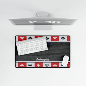 Vegas GP Desk Mat, Sim Racing, Gaming Mousepad, Gamer Mat, XL Mouse Pad, Desk Pad, PC Accessories, Gaming Gift, Car  Addict, Automotive