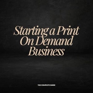 Print-On-Demand Guide I Earn Passive Income I How to Start an Online POD Shop I Digital Business Guide I Passive Income eBook I Income Ideas