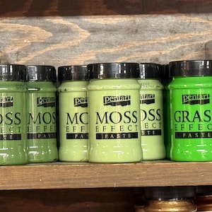 Pentart Moss Effect Paste – Textured Green Finish for Crafts & Furniture