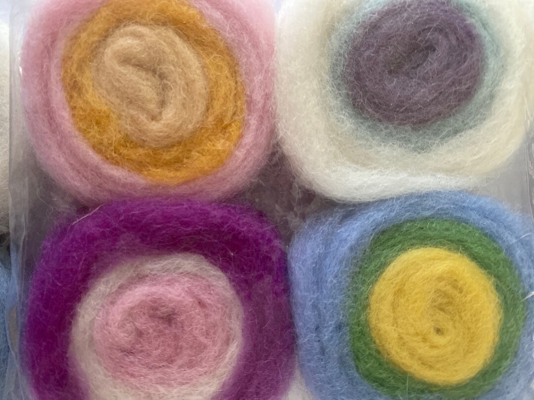 Dimensions Wool Roving for Needle Felting, Needle Felting, 100 Wool