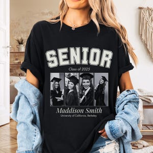 Senior 2025 Shirt, Custom Face, Matching Family Senior, Custom Senior Shirt, Class of 2025 Shirt, 2025 Senior Shirt