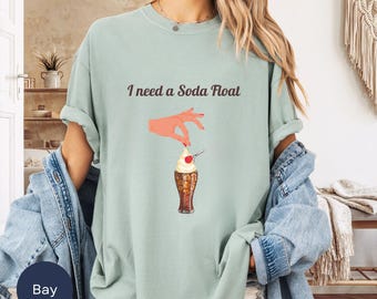 Retro Soda Float T-Shirt, Diet Cola Shirt, ich brauche ein Soda Float, Soda Pop Shirt