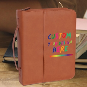 Personalized Bible Cover, Your Custom Design Bible Cover, Custom Gift, Religious Gift, Personalized Gift, Bible Case Gift, Birthday Gift