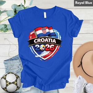Croatia World Cup T Shirt Soccer Supporter Tees Croatian Football Fan Apparel For Youth Men Women Childrens Croatia Soccer Baby Bodysuit