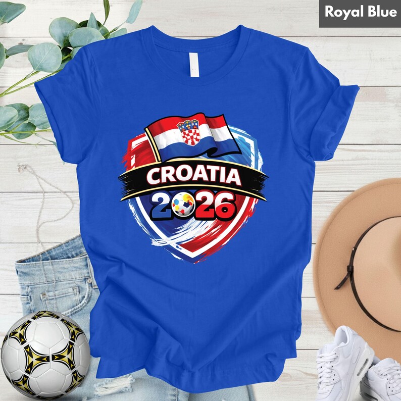 Croatia World Cup T Shirt Soccer Supporter Tees Croatian Football Fan Apparel For Youth Men Women Childrens Croatia Soccer Baby Bodysuit