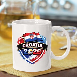 Croatia World Cup 2026 DTF Transfer Ready to Press Vatreni Soccer Heat Transfer For Shirts Football Supporter UV Sticker Prints
