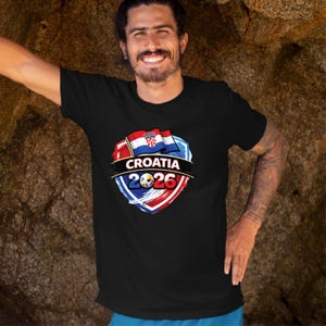 Croatia World Cup T Shirt Soccer Supporter Tees Croatian Football Fan Apparel For Youth Men Women Childrens Croatia Soccer Baby Bodysuit