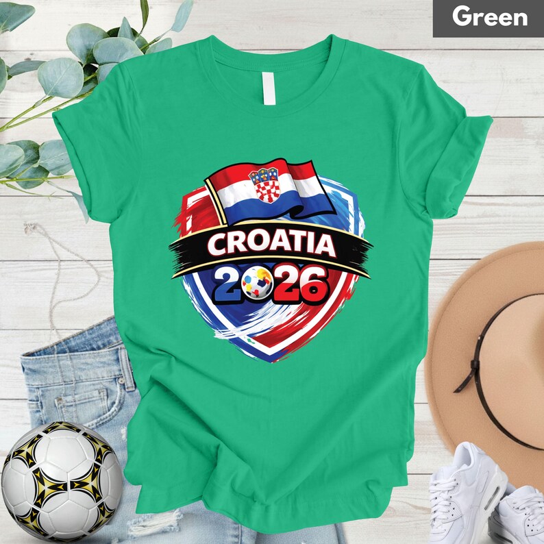 Croatia World Cup T Shirt Soccer Supporter Tees Croatian Football Fan Apparel For Youth Men Women Childrens Croatia Soccer Baby Bodysuit