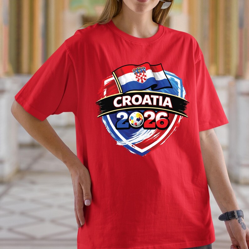 Croatia World Cup T Shirt Soccer Supporter Tees Croatian Football Fan Apparel For Youth Men Women Childrens Croatia Soccer Baby Bodysuit