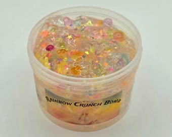 Rainbow Crunch Bomb Slime