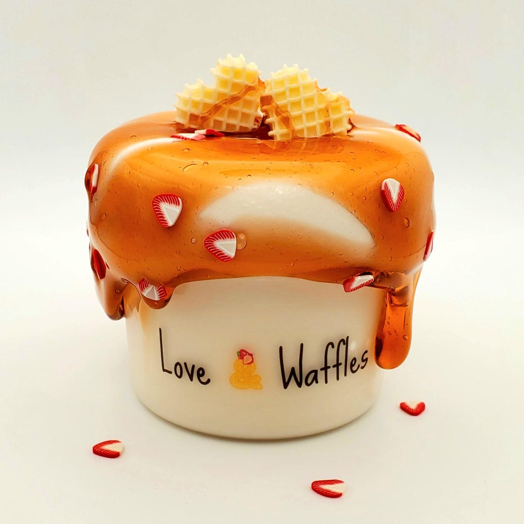 Love & Waffles Slime - Etsy