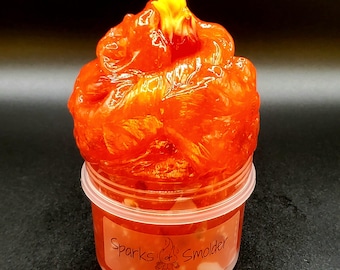 Slime de chispas y ardor