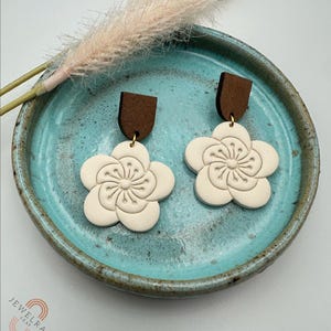 The Effie - Flower Clay Earrings