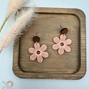 The Nola - Flower Clay Earrings