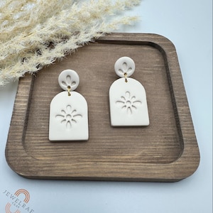 The Mia - Boho Clay Earrings