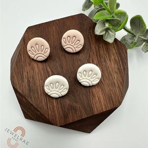 The Kinsley - Dainty Clay Earrings