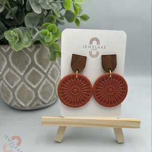 The Emma - Boho Clay Earrings