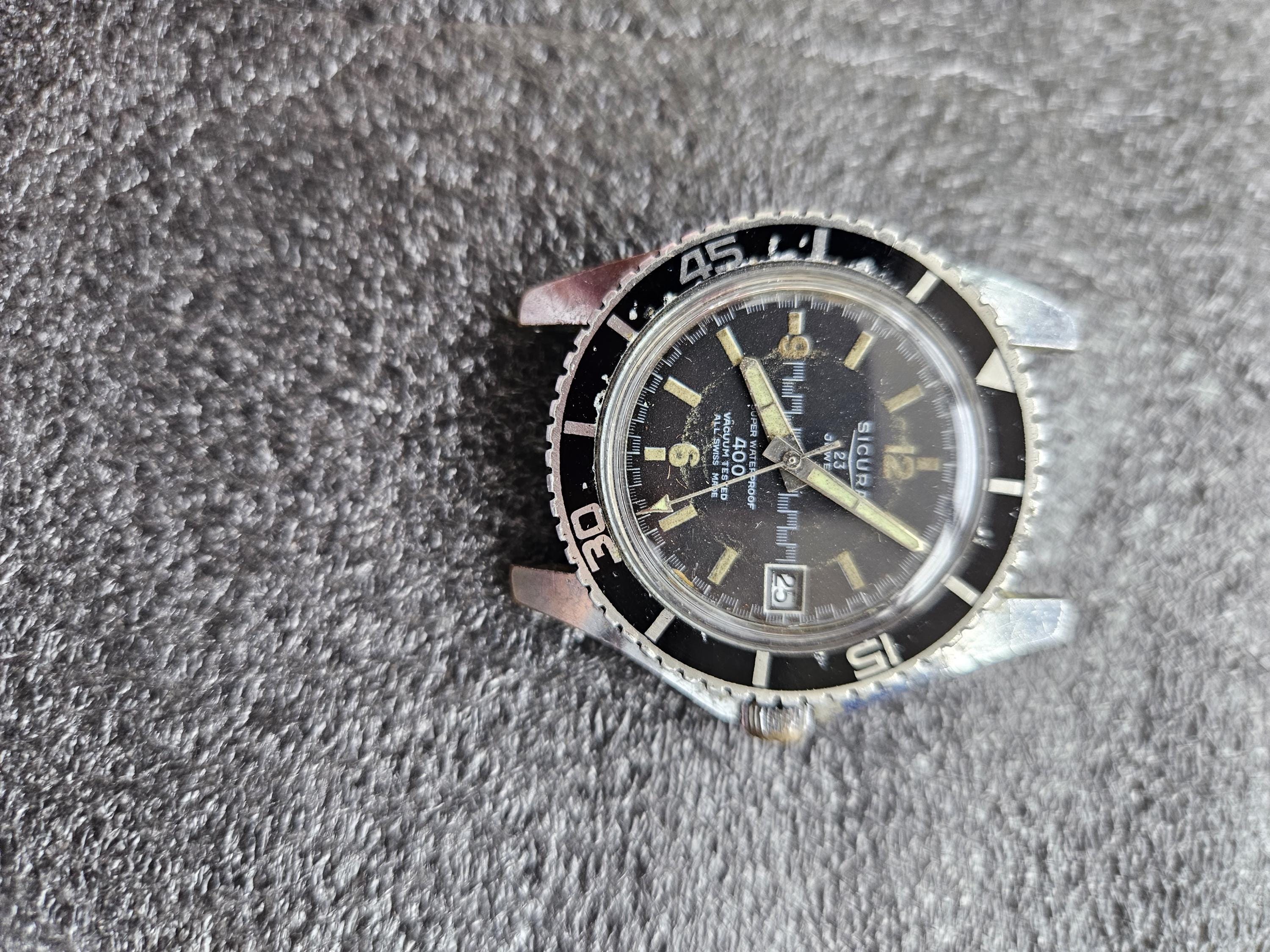 ビンテージリストウォッチ(SICURA メンテ 修理必須)